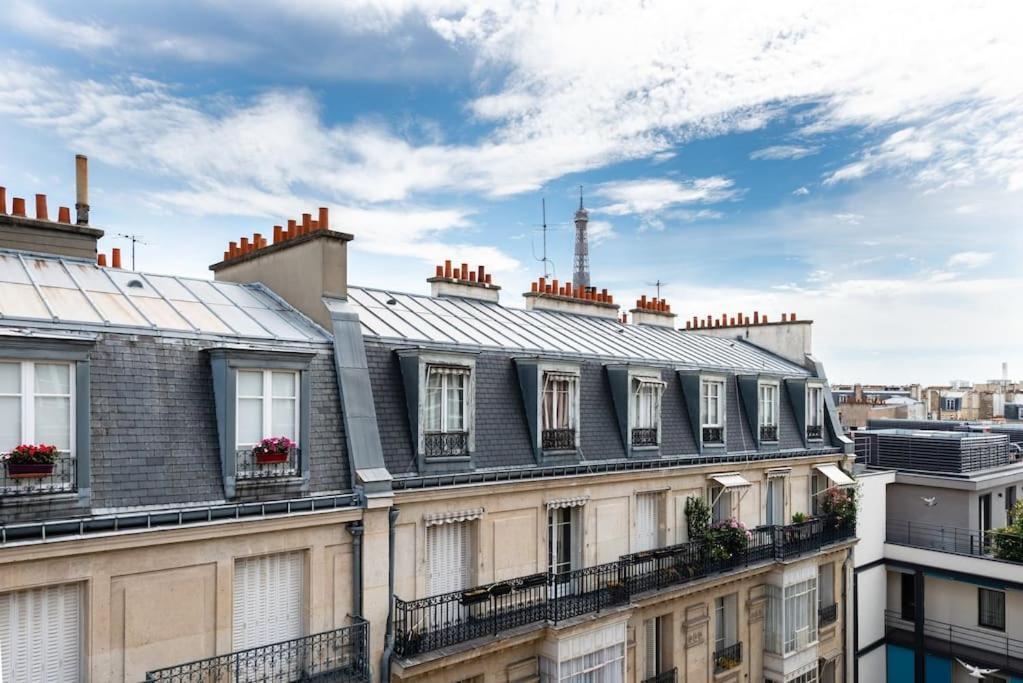 Appartement Vue Tour Eiffel ปารีส ภายนอก รูปภาพ